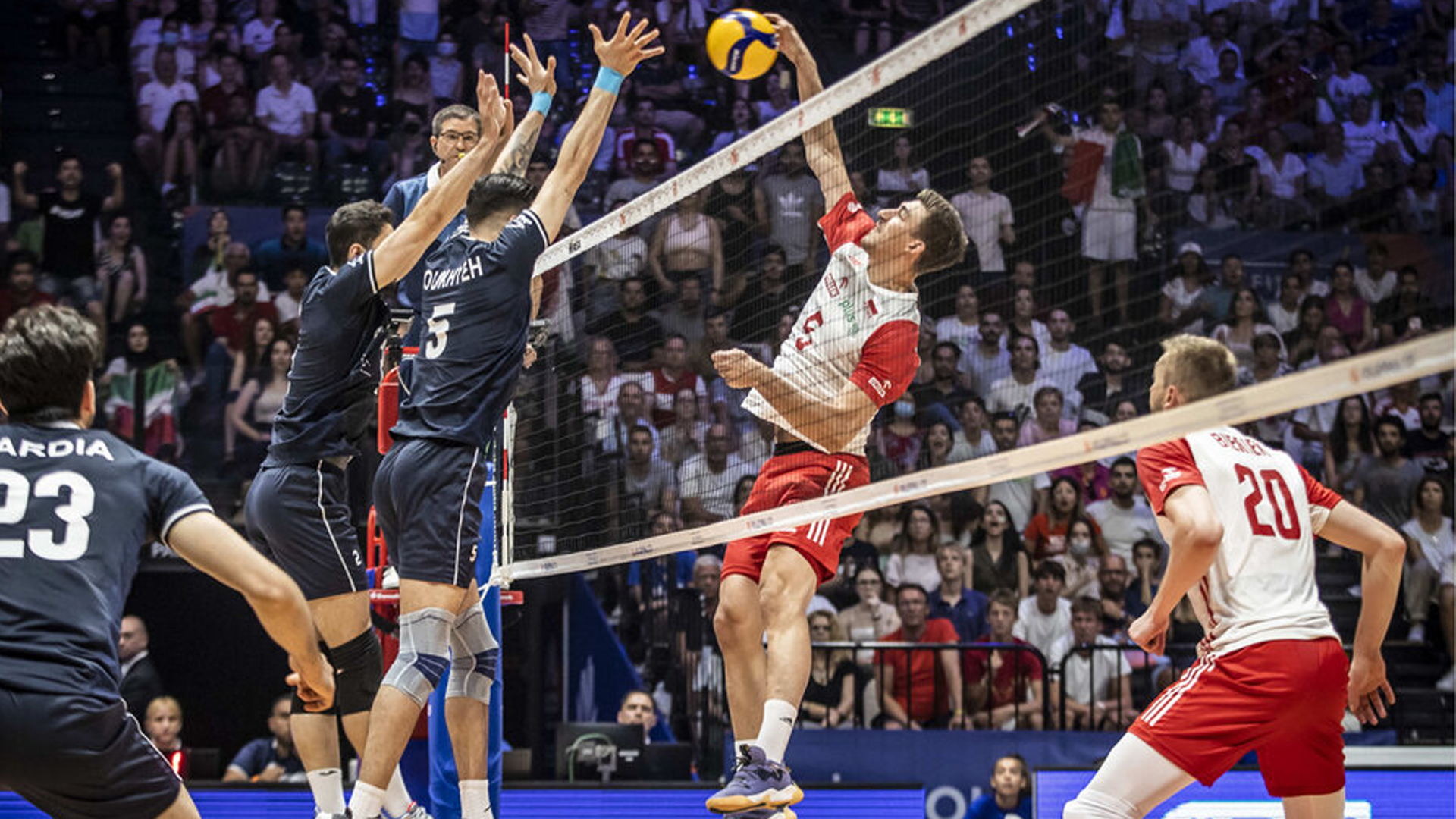 Volleyball Nations League: Iran go down to Poland 2-3