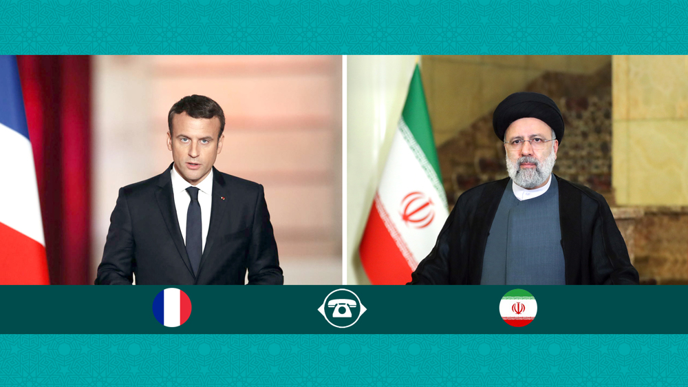 US anti-Iran sanctions detrimental to global economy, Europe: Raeisi tells Macron