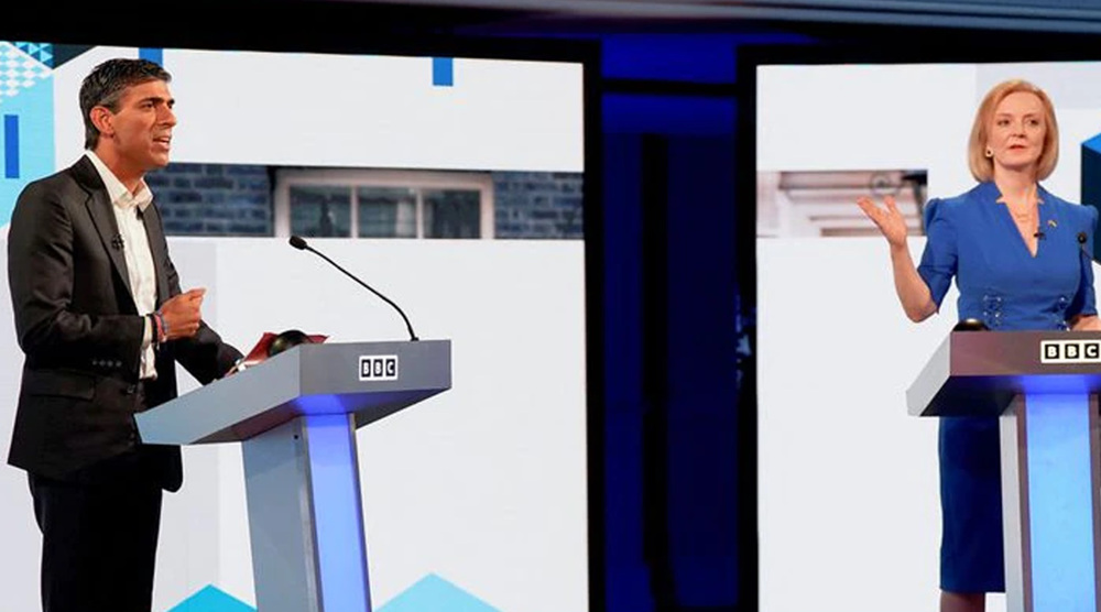 Candidates for UK PM job go head-to-head