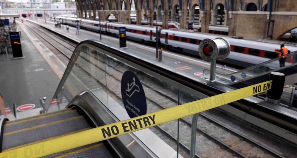 Nationwide rail strikes shut down much of UK network