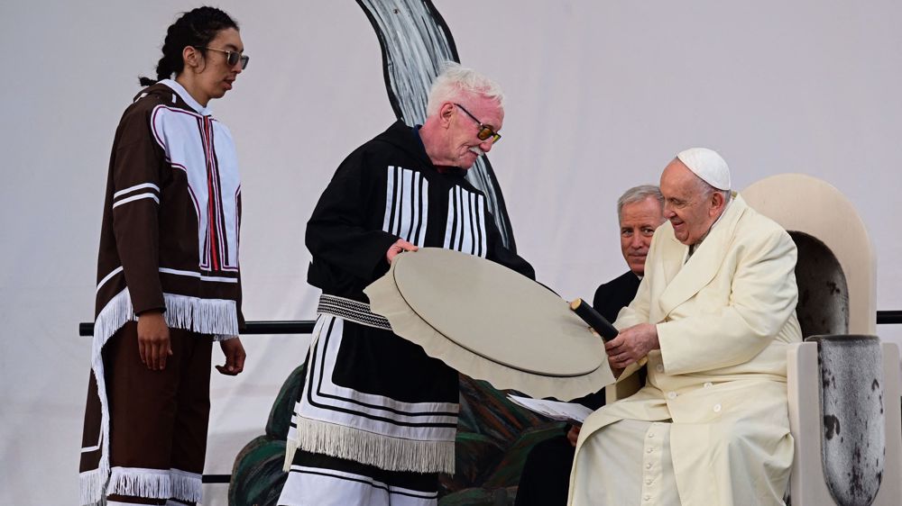 Pope admits treatment of Canada Indigenous was genocide