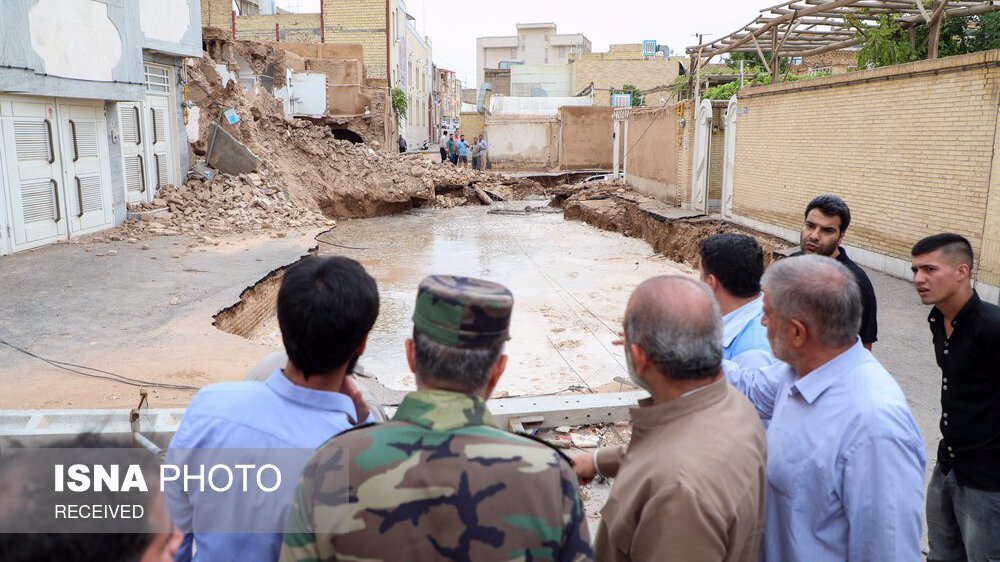Iran denies dam broke amid floods in southeast