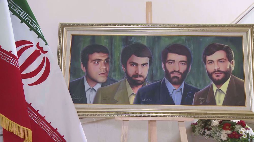 Iran's embassy in Beirut remembers missing Iranian diplomats