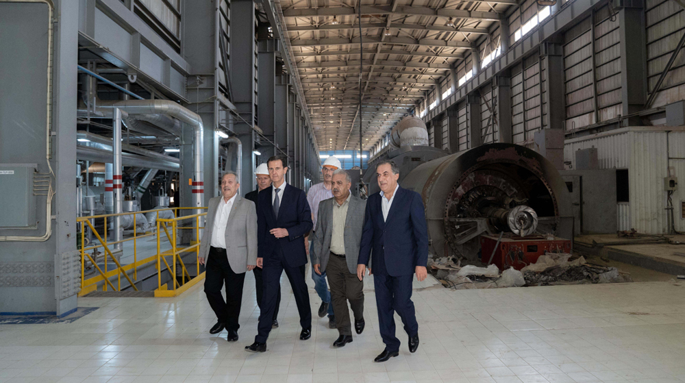 Syria’s Assad inaugurates projects in rare visit to Aleppo