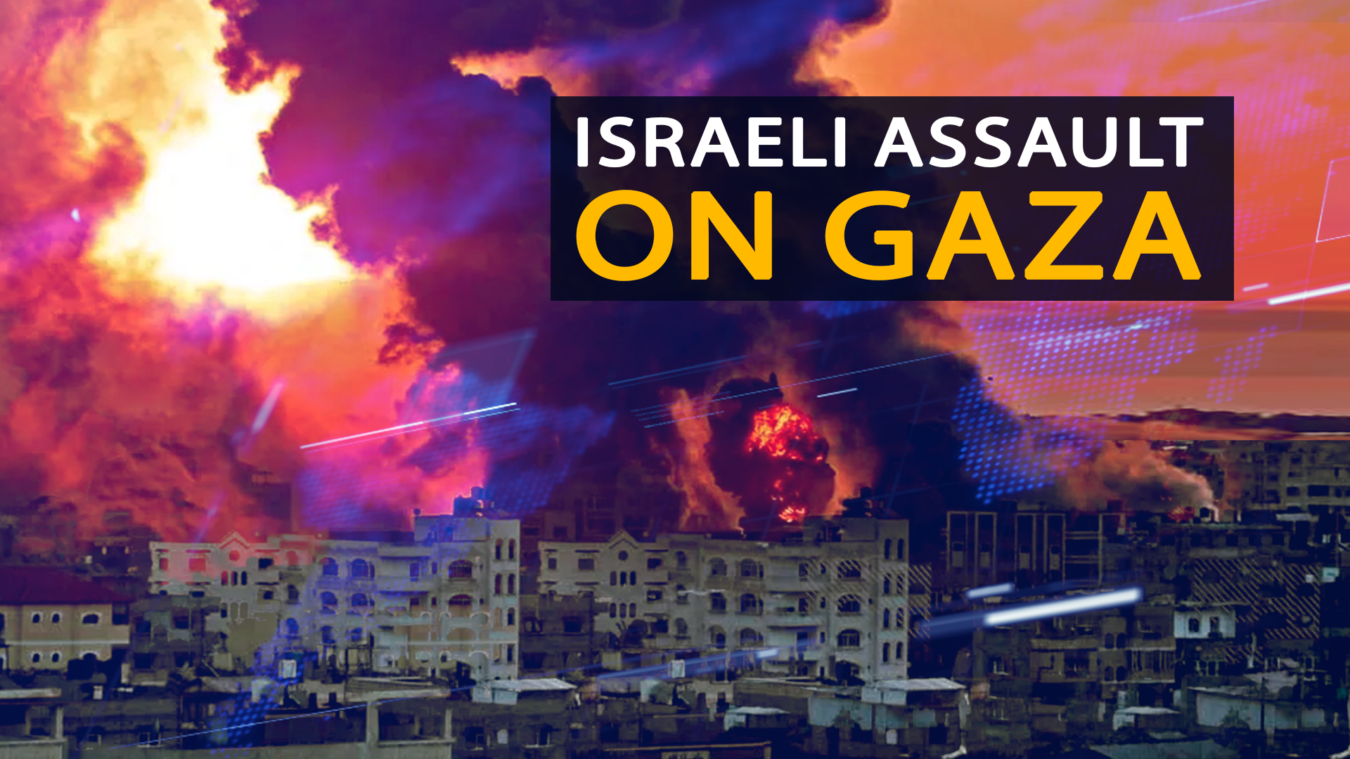 Israel's brutal assault on Gaza leaves scores dead