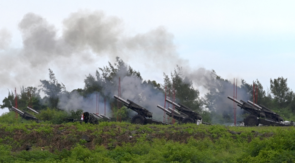 Taiwan holds live-fire drills days after Chinese military exercises around island
