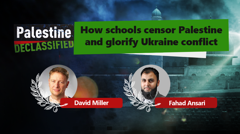 How schools censor Palestine and glorify Ukraine conflict 