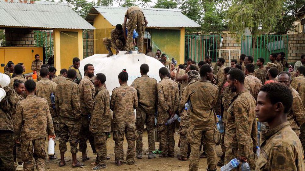 Captive Ethiopian army 