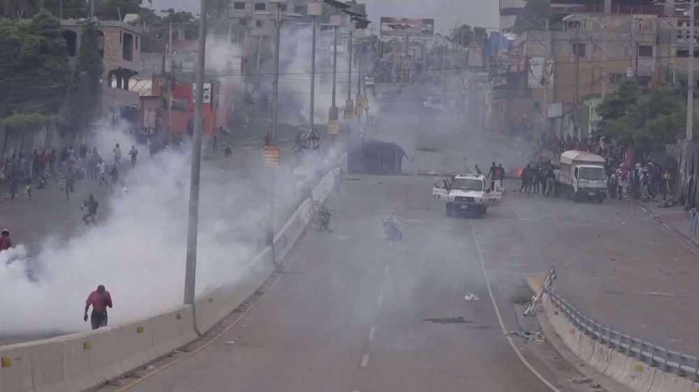 At least one dead in violent Haiti protests over fuel costs
