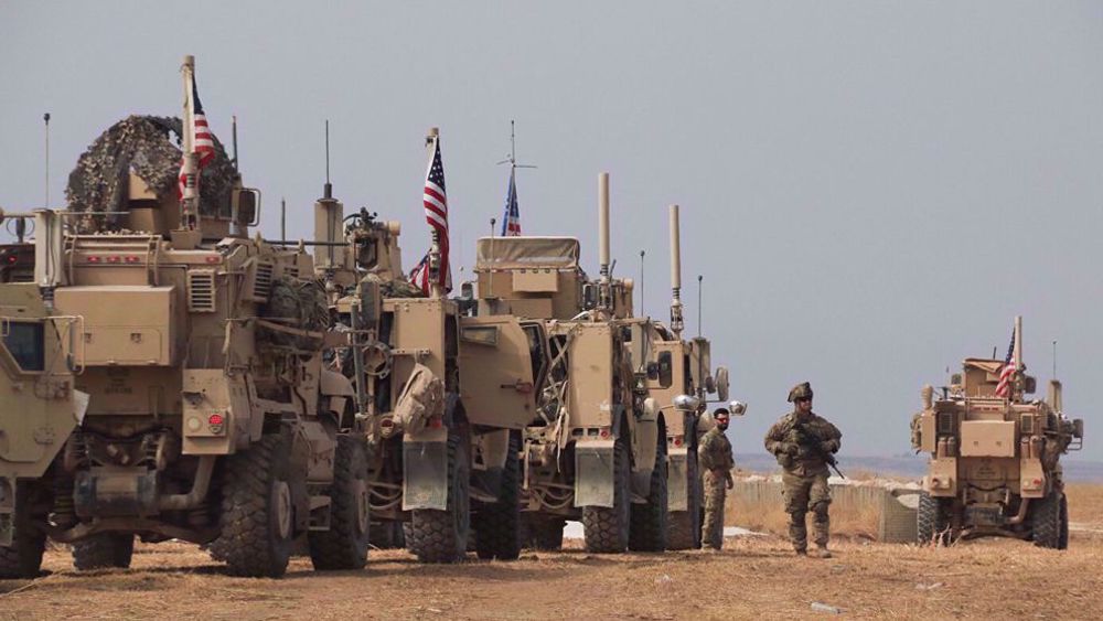 Syrian army stops US military convoy in Hasakah, forces it to retreat