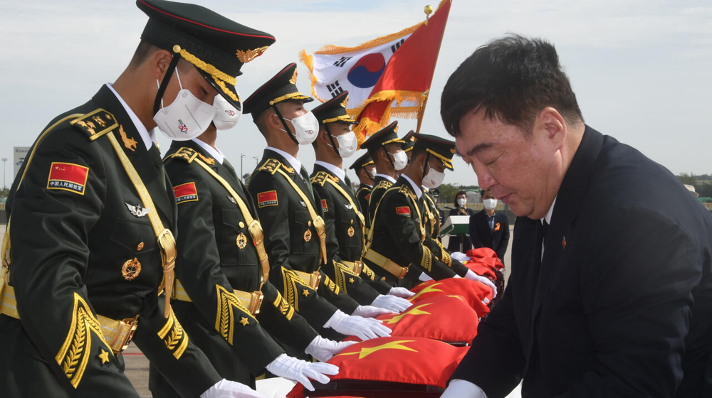 Remains of 88 Chinese soldiers killed in Korean War repatriated from S. Korea