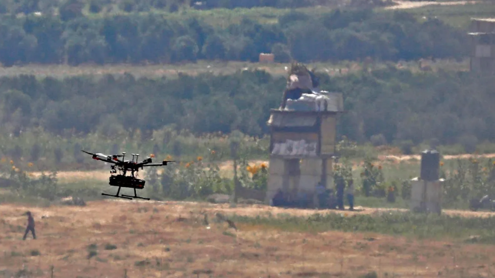 Drones d’Israël fuient la Cisjordanie