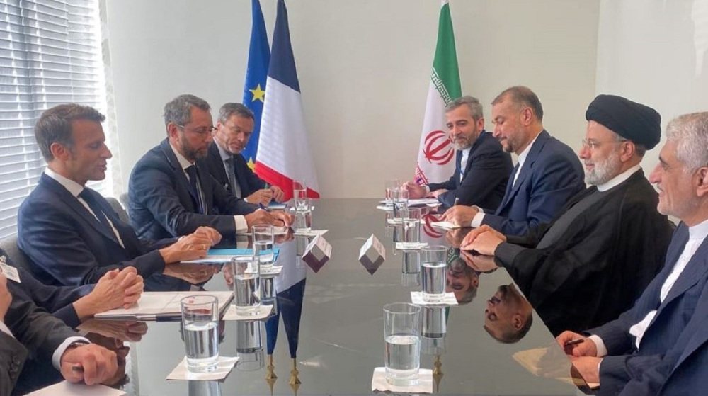 Meeting Macron, Raeisi slams Europe’s anti-Iran approach at IAEA