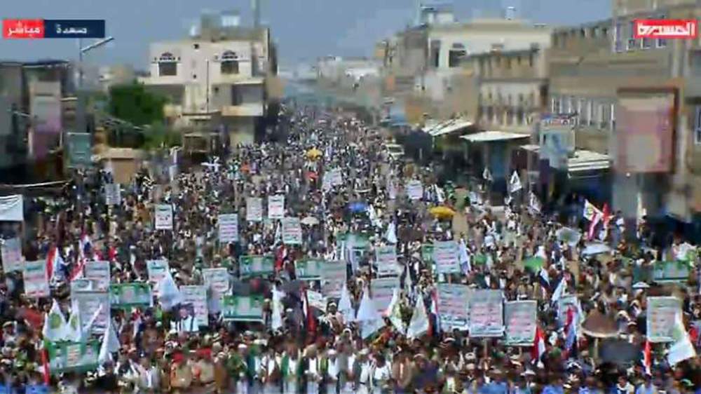 Yemenis stage mass rallies nationwide to decry Saudi war 