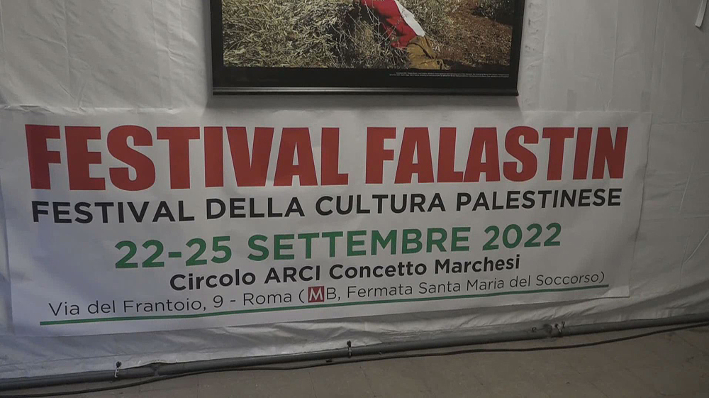 Third edition of Falastin festival underway in Rome