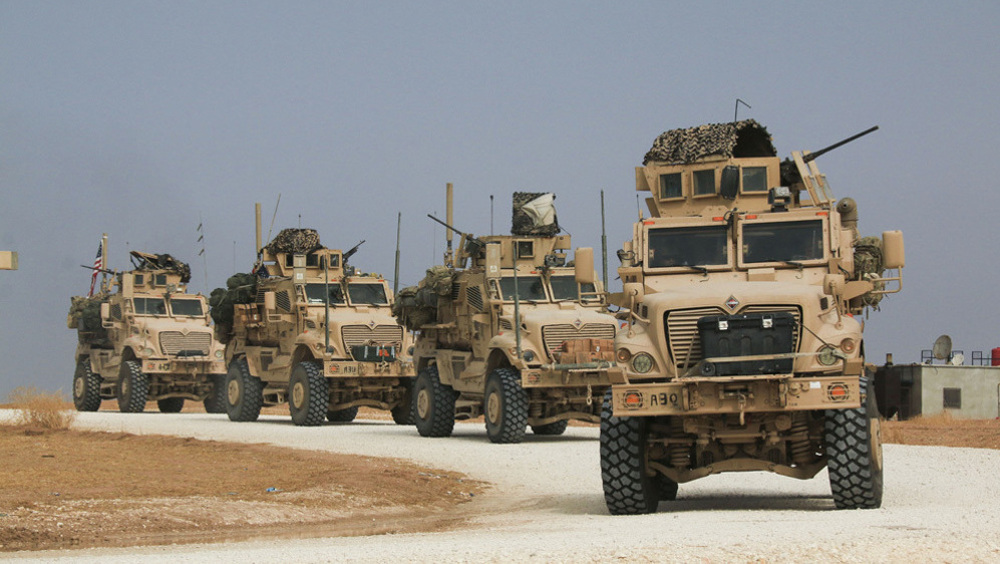 US military convoy-Syria