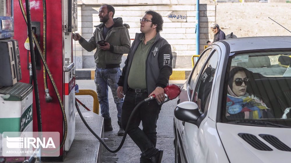 iran gas station