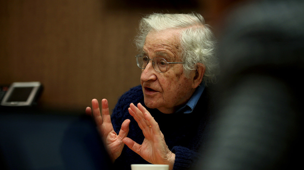 Chomsky blasts US imperialism, brutal sanctions