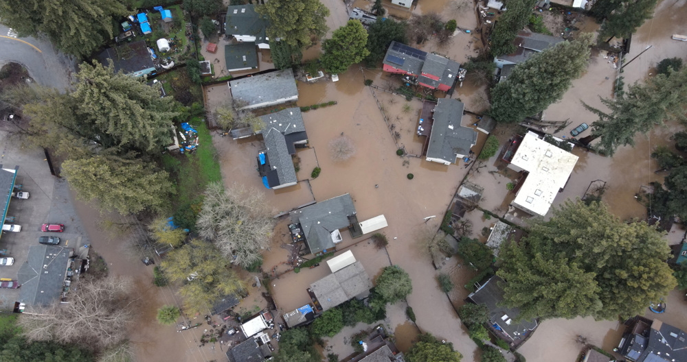 New storms hit US state of California as it faces already 'disastrous' floods