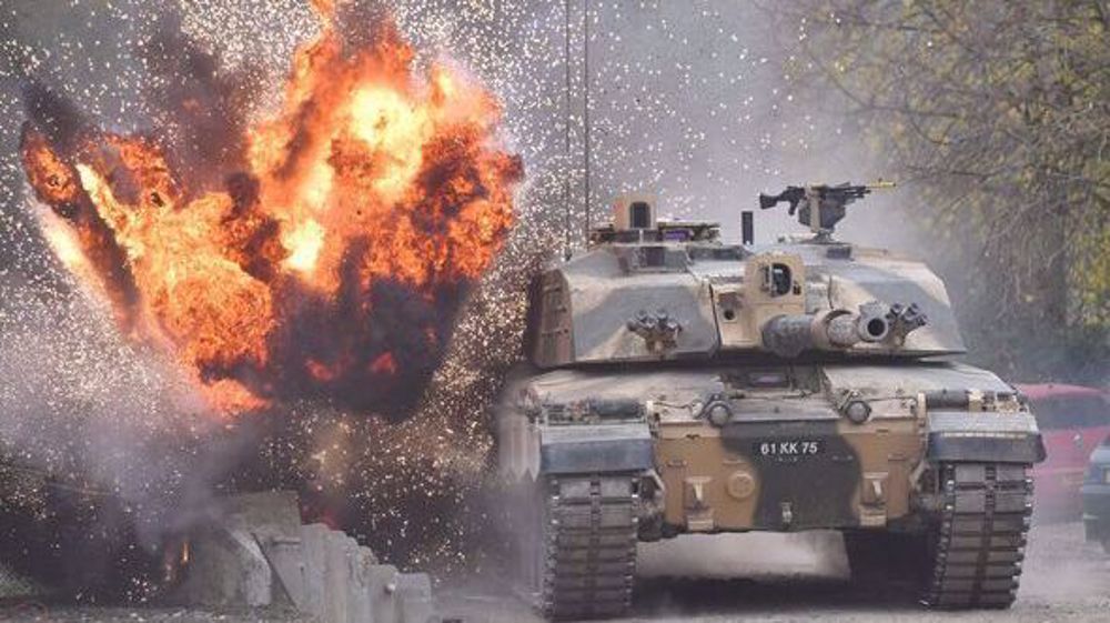 British tanks ‘will burn’