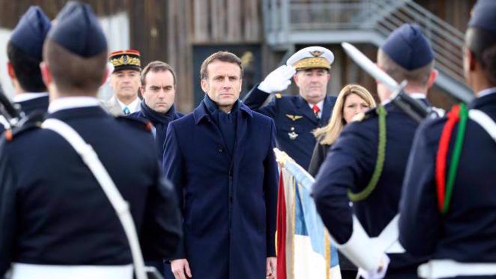 France’s Macron set to boost military budget despite protests over pension cuts, inequality