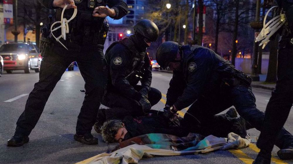 Violent protests erupt in Atlanta over police killing of activist