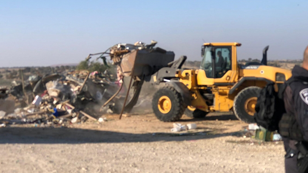 Village palestinien Al-Araqib démoli pour la 212e fois