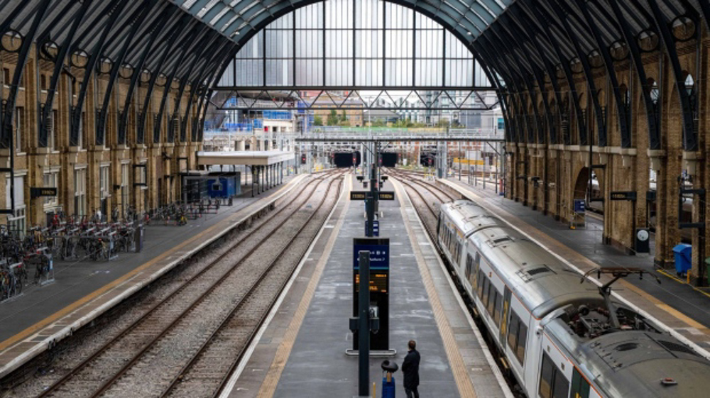 British rail workers start new year with strike