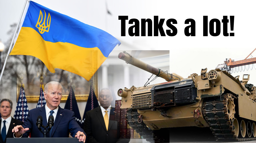 Sending arms to Ukraine, escalating tensions