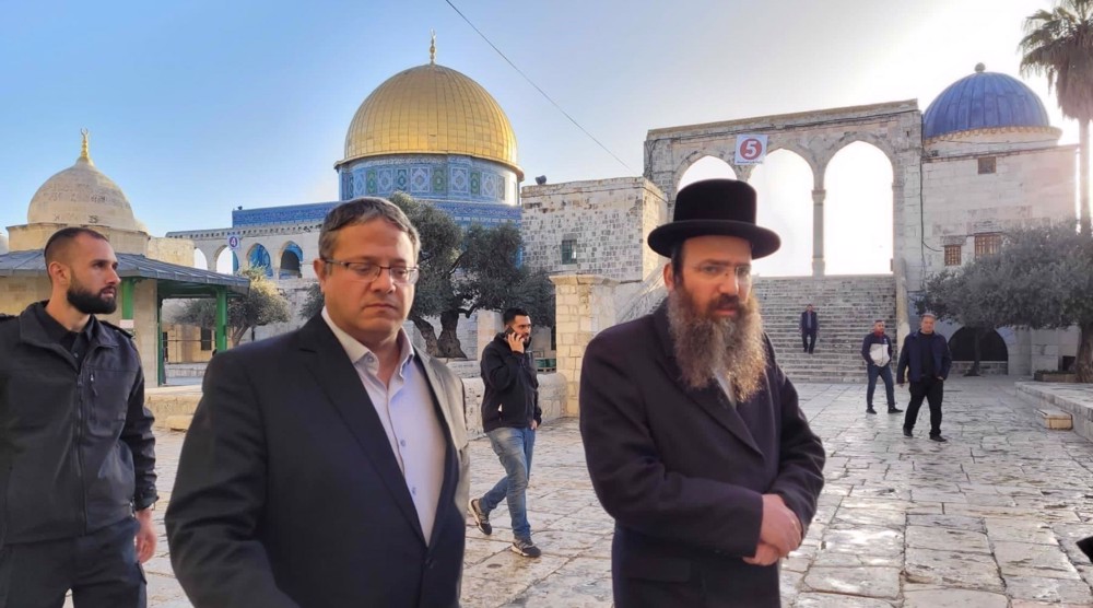 Palestine warns of 'religious war' over far-right Israeli minister's al-Aqsa visit