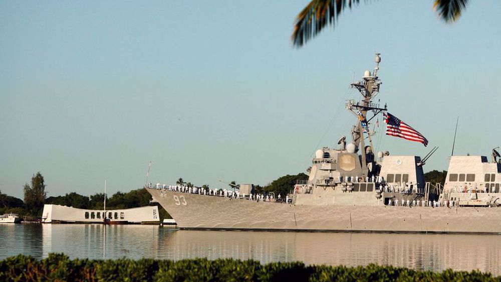 US warship sails through Taiwan Strait amid rising tensions with China