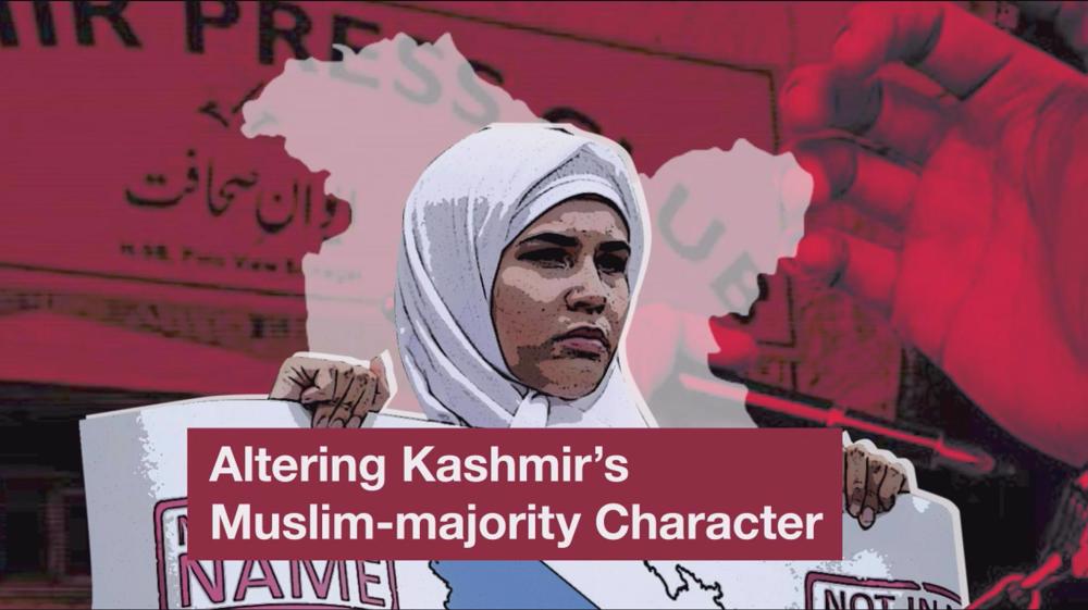 َIndia-China tensions; Changing Kashmir's Muslim-majority character