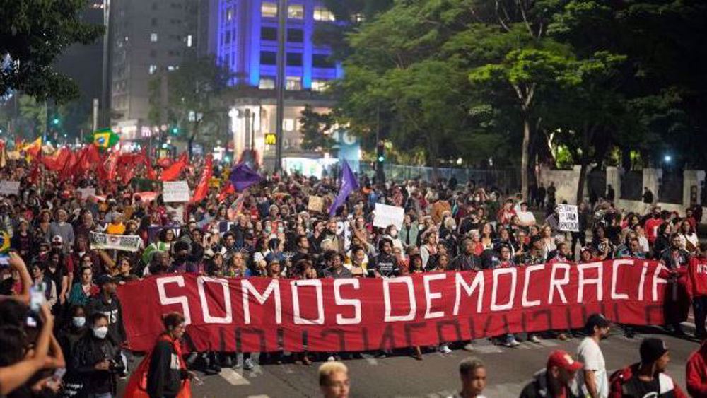 Brazilians march for democracy as president Lula slams far-right 'terrorism' 