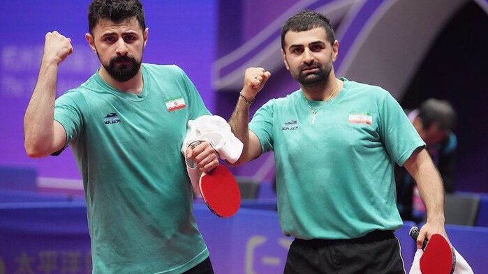 Iranian pair clinch bronze in men’s doubles table tennis at Asian Games
