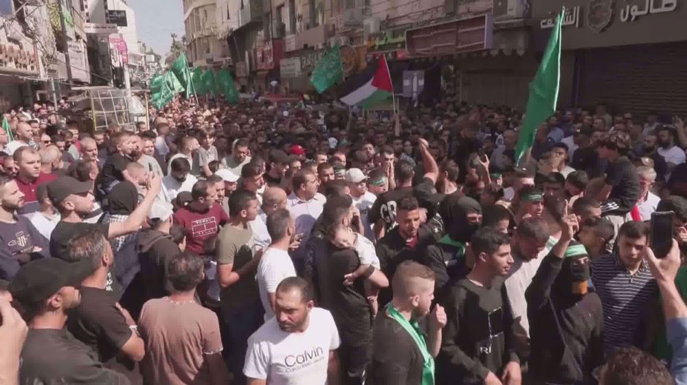 Palestinians hold rallies in support of war-battered Gaza across occupied West Bank