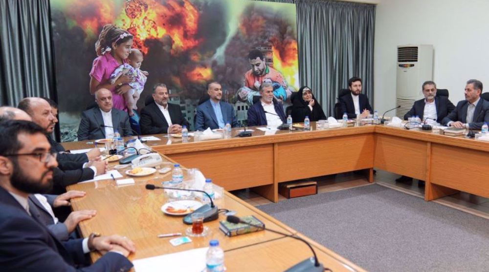 Amir-Abdollahian rencontre de hauts responsables du Hamas et du Jihad islamique