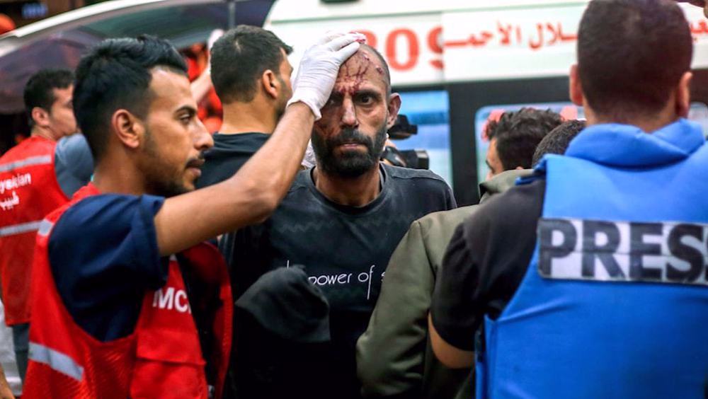 Gaza: 28 membres du personnel de secours et de la santé tombés en martyr