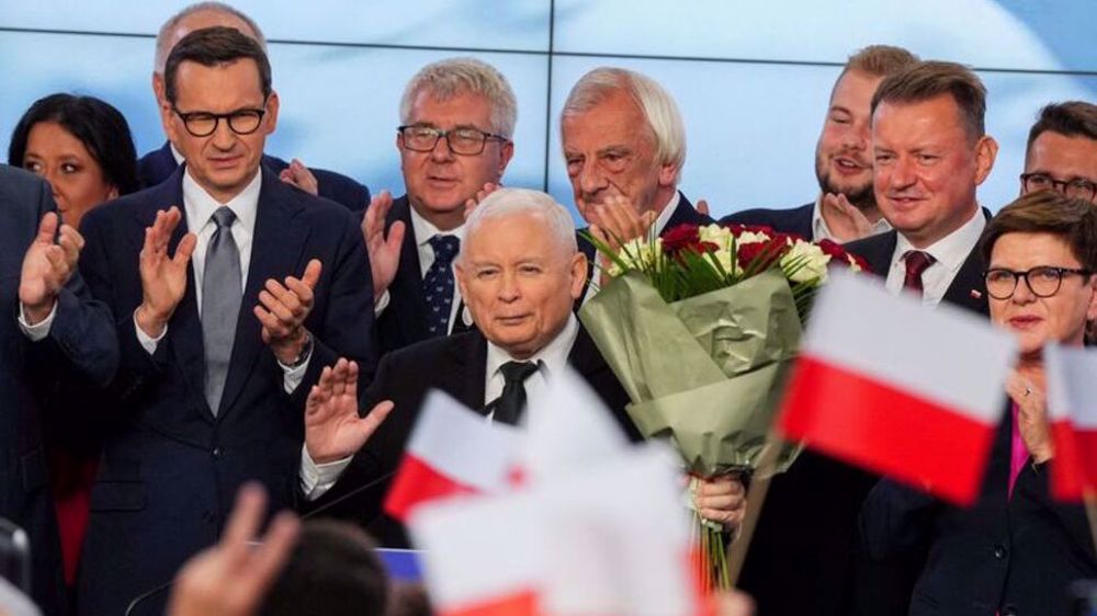 Poland’s right-wing ruling party set to lose power, exit poll shows