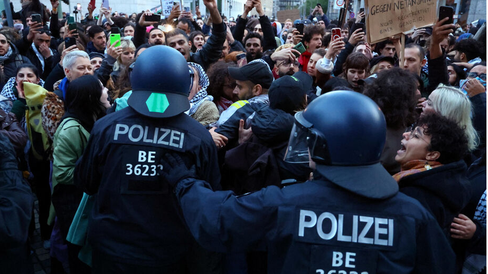 Arrestation des manifestants pro-palestiniens en France et en Allemagne