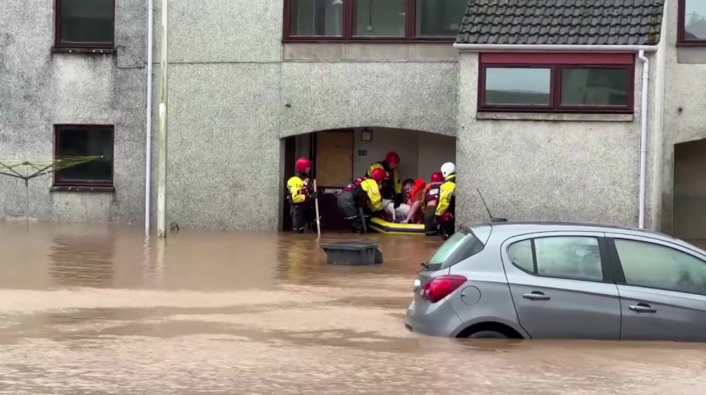 Scotland hit by severe flooding as Storm Babet brings 'exceptional' rainfall