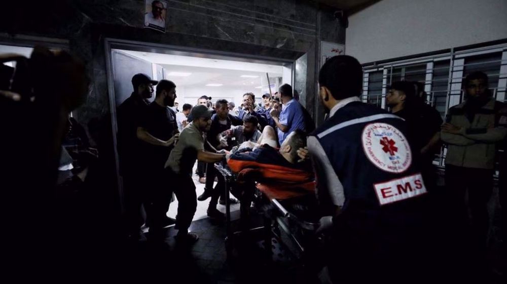 Israeli warplanes strike areas near three hospitals in Gaza Strip
