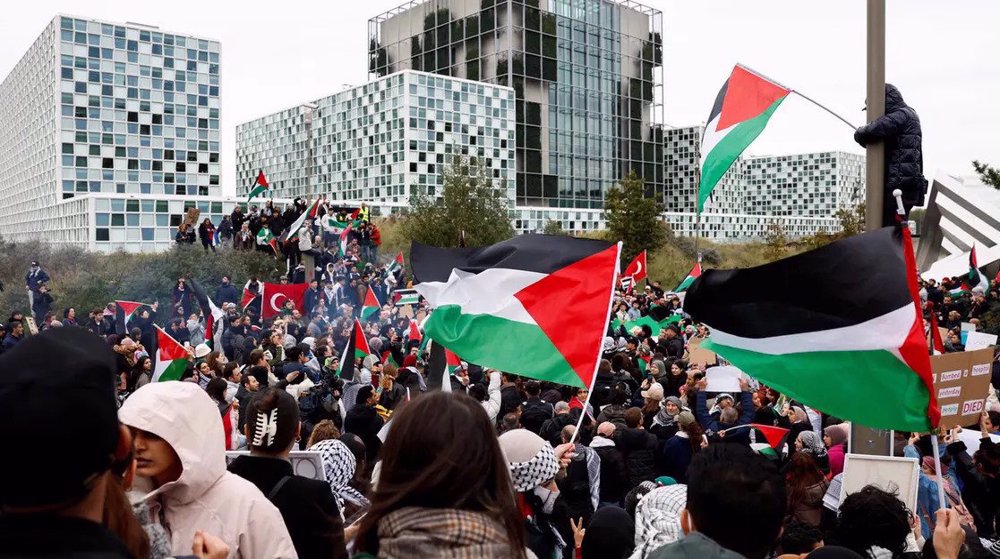 Protesters at ICC demand Netanyahu’s trial as ‘war criminal’