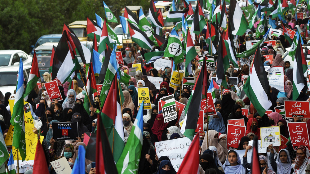 PAKISTAN - PALESTINIAN - ISRAEL - CONFLICT - PROTEST