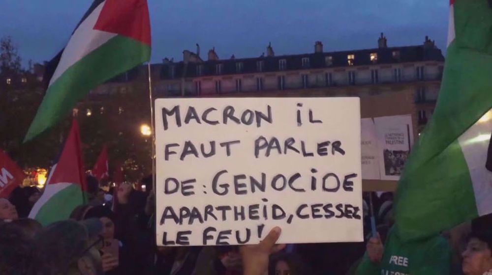 Les syndicats français marchent pour la Palestine