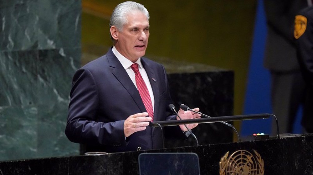 We won’t accept ignoring genocide against Palestinians: Cuban president