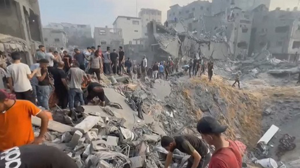 400 killed, injured as Israel bombs Jabaliya refugee camp in Gaza