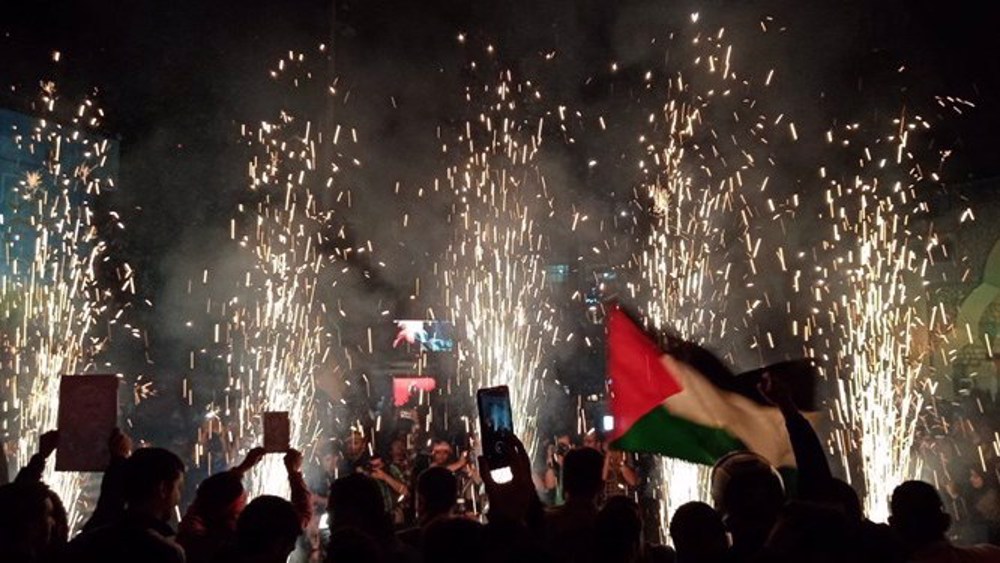 Iranians hold nationwide ceremonies, hail Palestinians' large-scale operation against Israel