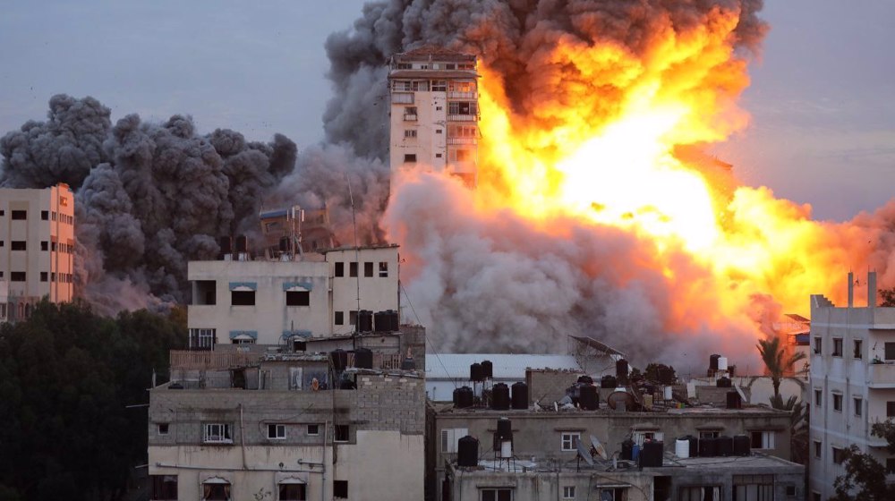 Israel targets two residential buildings in Gaza