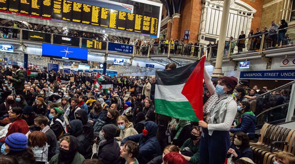 Des militants pro-palestiniens se rassemblent à Londres