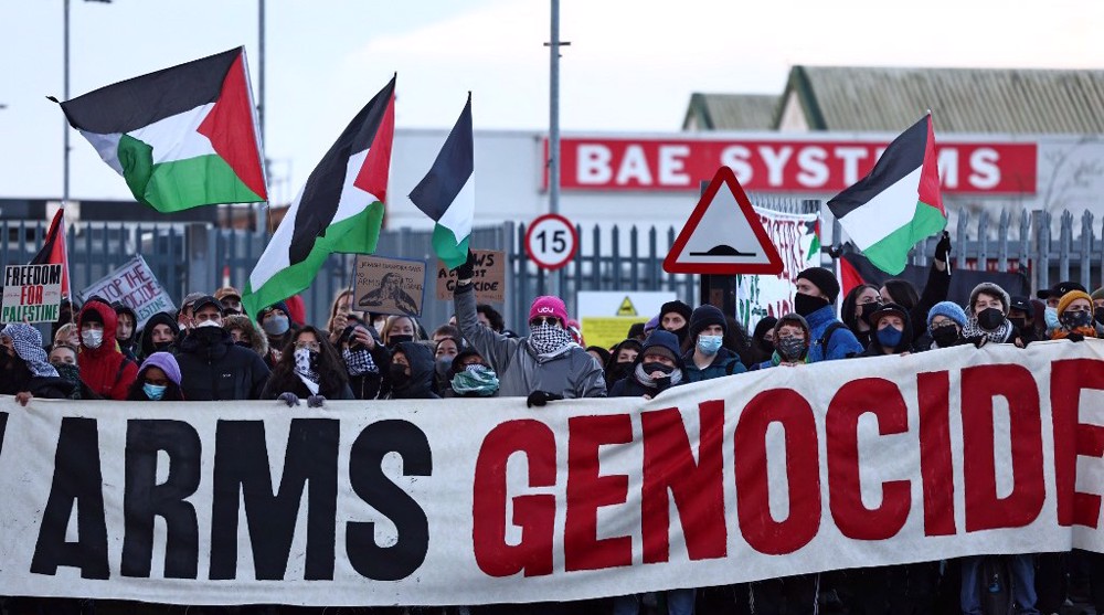 Protesters shut down UK arms factory to 'disrupt Israeli war machine' 